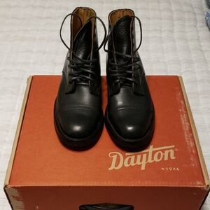 New Mens Dayton Black Canadian Handmade Boots